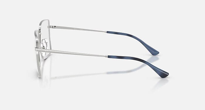 BRIX OPTICS BIO-BASED Eyeglasses with Silver Frame - RB6553 | Ray