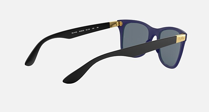WAYFARER LITEFORCE Sunglasses in Blue and Silver Mirror