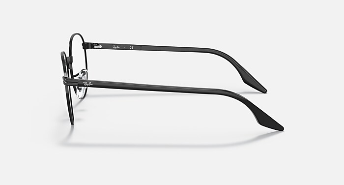 Ray-Ban Unisex Rb3691 Optics - Montura Negro Lentes Transparente Polarizados 50-21