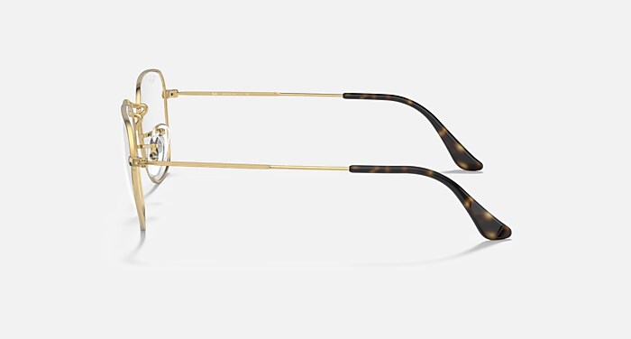 FRANK OPTICS Eyeglasses with Gold Frame - RB3857V | Ray-Ban®