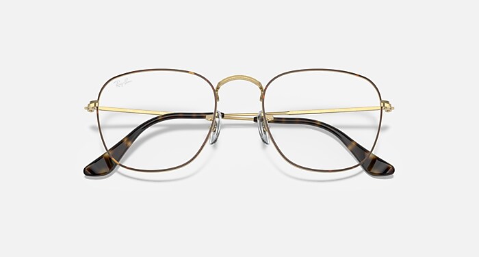 FRANK OPTICS Eyeglasses with Gold Frame - RB3857V | Ray-Ban®