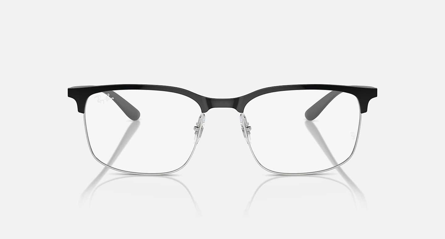 Ray-Ban Eyeglasses Unisex Rb6518 Optics Prescription - Sand Grey Frame Clear Lenses 55-19 Polarized