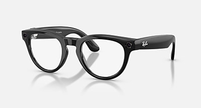 New Ray-Ban Meta AI Glasses Black Frame Green Lenses