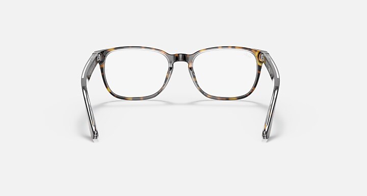 Ray-Ban 0RY1592 RB1592 OPTICS KIDS 抛光 哈瓦那搭透明色 OPTICAL_Back