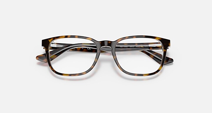 Ray-Ban 0RY1592 RB1592 OPTICS KIDS 抛光 哈瓦那搭透明色 OPTICAL_Closed Front
