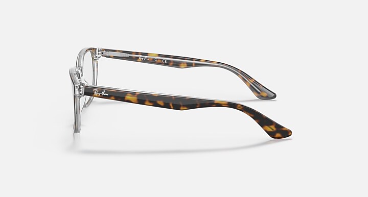 Ray-Ban 0RY1592 RB1592 OPTICS KIDS 抛光 哈瓦那搭透明色 OPTICAL_Lateral