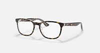RayBan 哈瓦那搭透明色 null