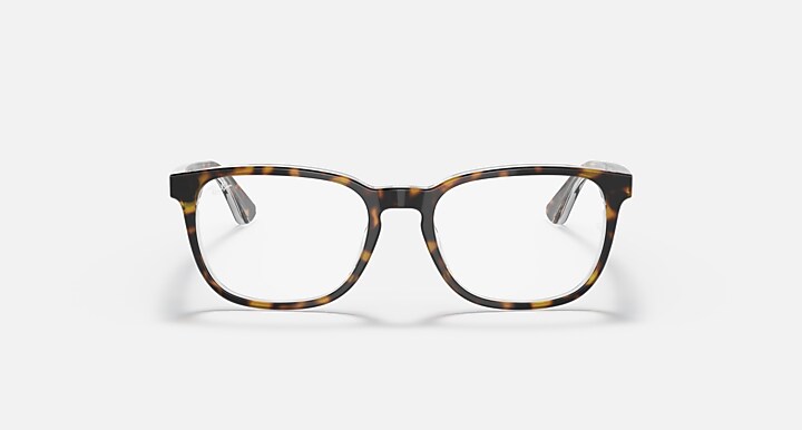Ray-Ban 0RY1592 RB1592 OPTICS KIDS 抛光 哈瓦那搭透明色 OPTICAL_Front