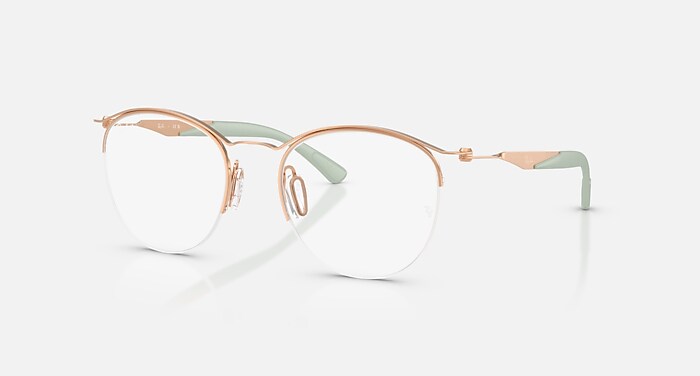 RB7553 OPTICS Eyeglasses with Rose Gold Frame - RB7553 | Ray  display picture 1