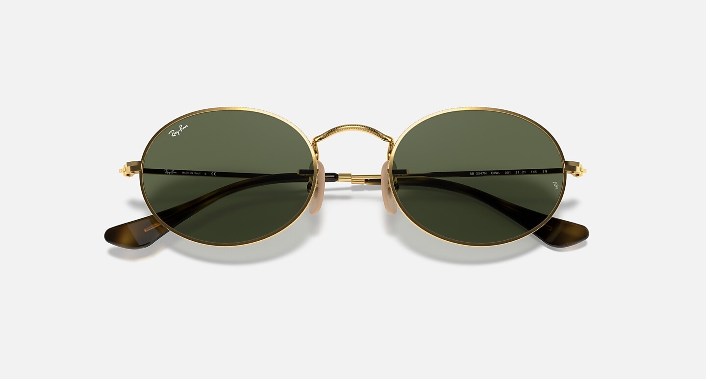 OVAL FLAT LENSESRB3547N 001 51-21