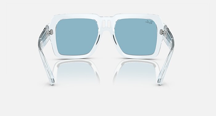 MAGELLAN BIO-BASED Sunglasses in Transparent Light Blue and  display picture 2