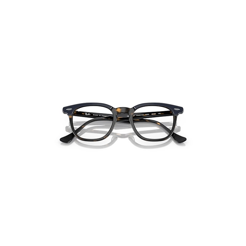 HAWKEYE OPTICS Eyeglasses with Blue On Havana Frame - RB5398F