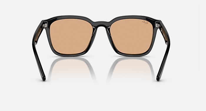 Ray-Ban Sunglasses Unisex Rb4392d - Black Frame Brown Lenses 66-17