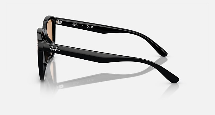 Ray-Ban Sunglasses Unisex Rb4392d - Black Frame Brown Lenses 66-17