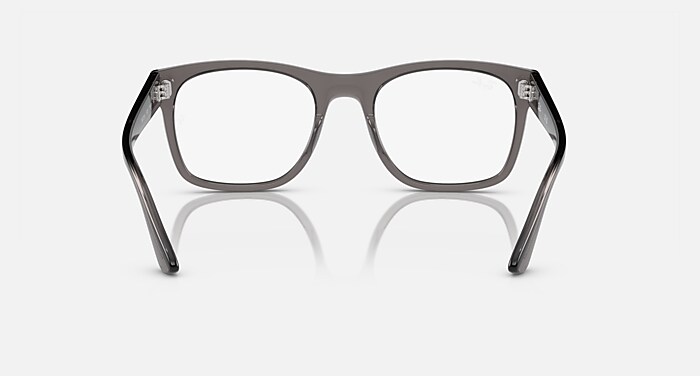 Ray-Ban Eyeglasses Unisex Rb7228 Optics Prescription - Havana Frame Demo Lens Lenses 53-21 Polarized
