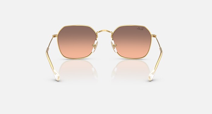 RB9594S KIDS Sunglasses in Arista Gold and Pink Gradient Grey