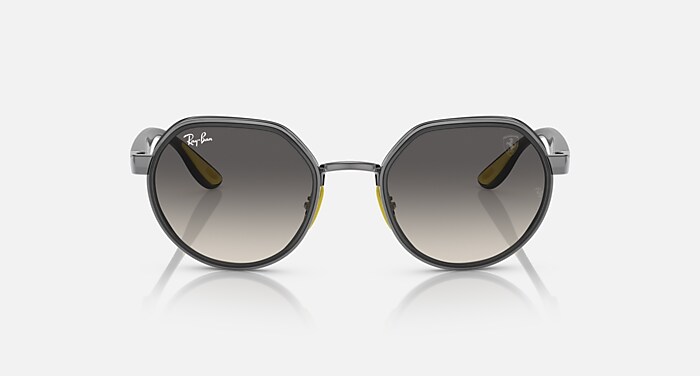 Ray-Ban Sunglasses Unisex Rb3703m Scuderia Ferrari Collection - Black Frame Green Lenses 51-21