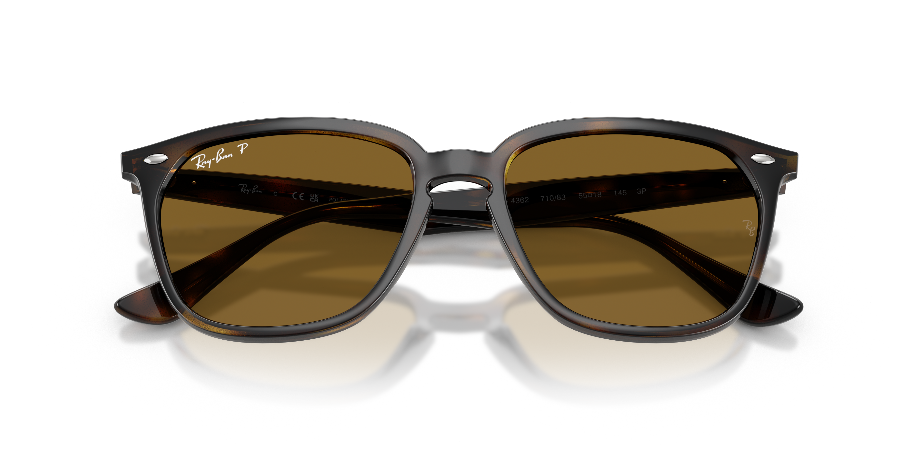 ❤️rayban❤️ RB4362 Sunglasses in Havana and B-15 Brown - RB4362 | Ray