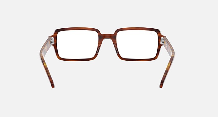 BENJI OPTICS Eyeglasses with Striped Havana Frame - RB5473 | Ray