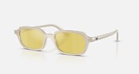 Ray-Ban Sunglasses Unisex Zuri Bio-based - Black Frame Grey Lenses 52-19 Polarized