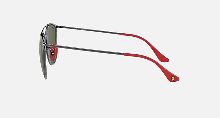 SCUDERIA FERRARI COLLECTION RB3601M Sunglasses in Gunmetal and G 