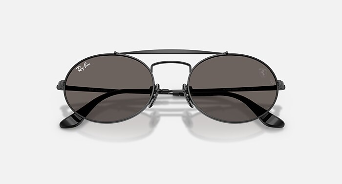 RB3775M SCUDERIA FERRARI COLLECTION Sunglasses in Black and Dark
