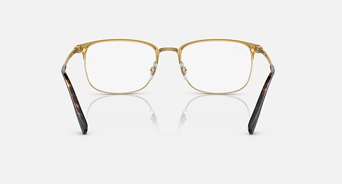 RB6494 OPTICS Eyeglasses with Havana On Gold Frame - RB6494 | Ray