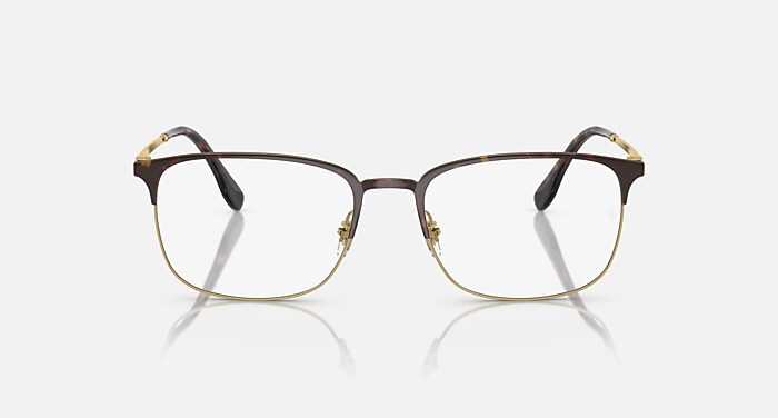 レイバン RAYBAN フレーム 新品 未使用 レイバン公式ストア】 Ray-Ban® RB6494 OPTICS メガネ | ゴールド上に