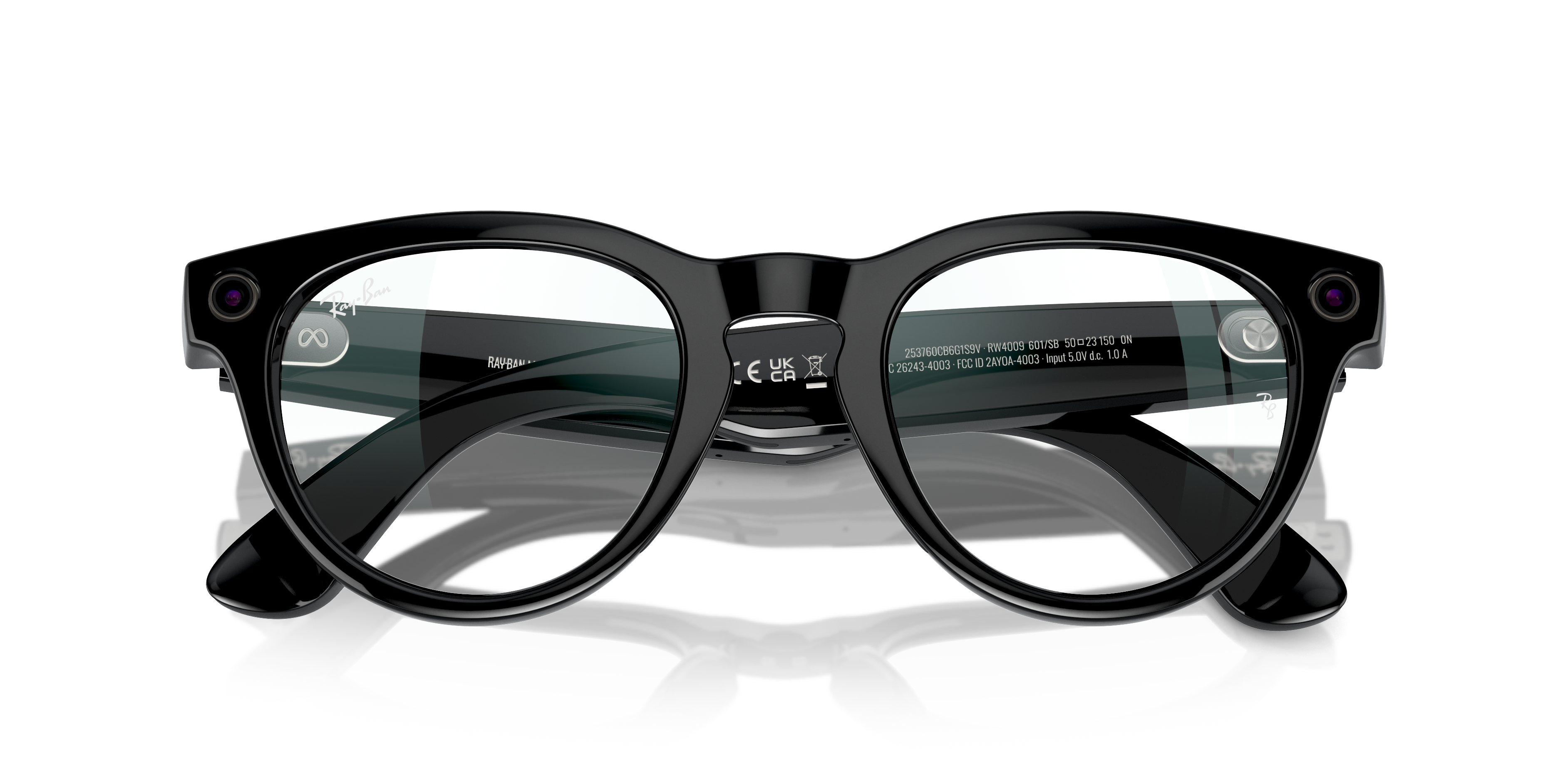 RAY-BAN | META HEADLINER - GEN 1 Sunglasses in Black and Clear