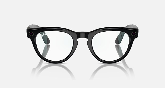 RAY-BAN | META HEADLINER Sunglasses in Black and Clear - | Ray-Ban® US