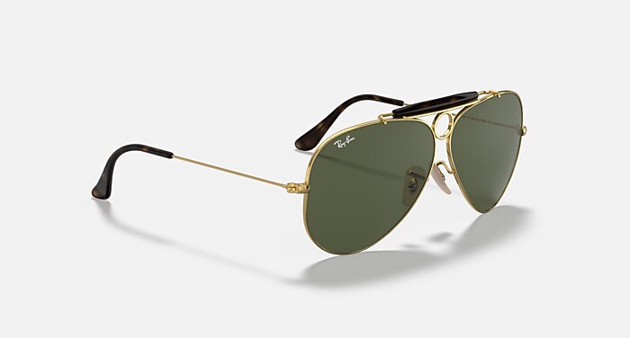 ☆ B&L Ray-Ban シューター G31-DM ホワイトゴールド張り(？) 