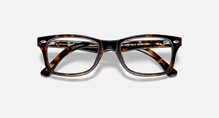 RB5228 OPTICS Eyeglasses with Dark Havana Frame RB5228 Ray-Ban® US