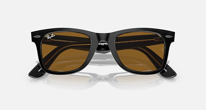 ORIGINAL WAYFARER CLASSIC Sunglasses in Black On Transparent and