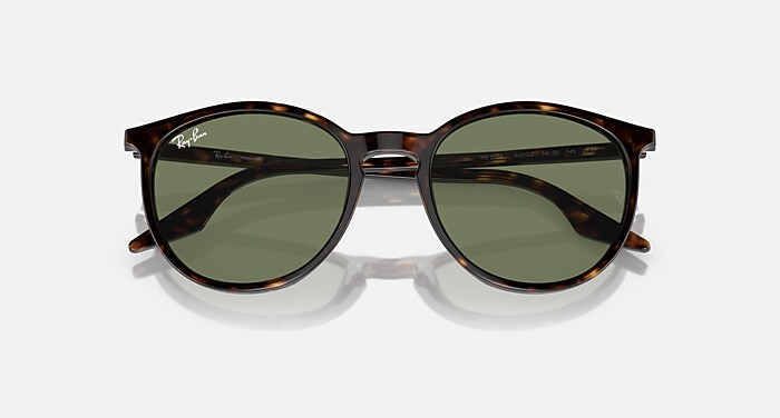 RB2204 TRANSITIONS® Sunglasses in Havana and Clear/Green - RB2204F 