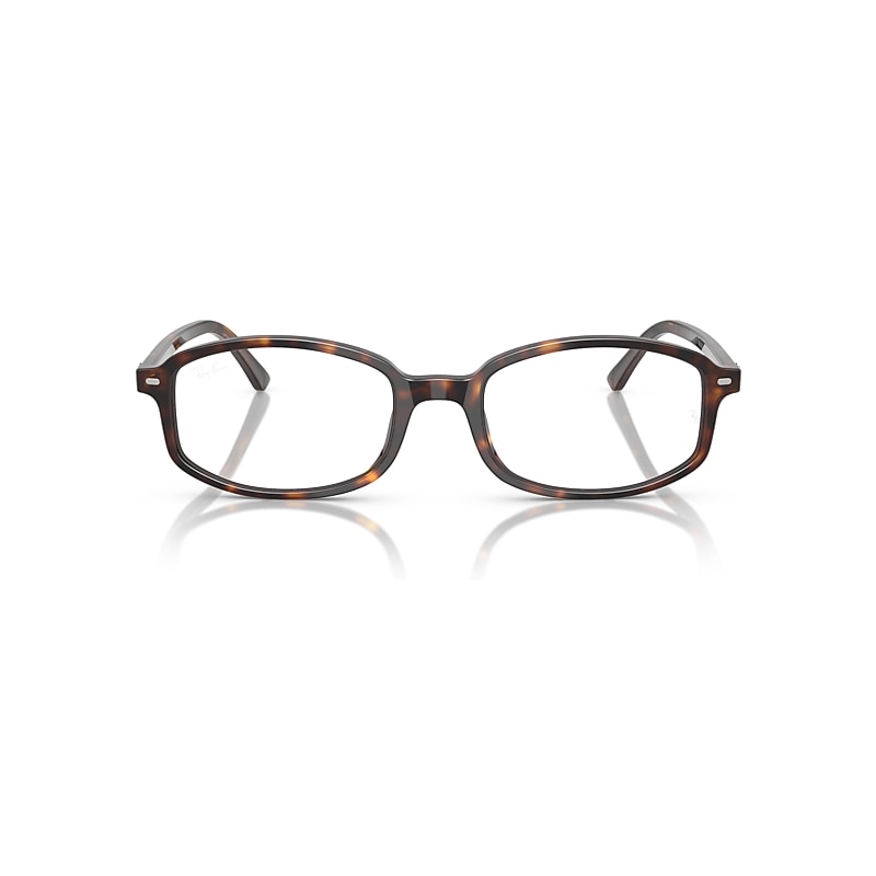 Ray Ban Sam Optics Eyeglasses Havana Frame Clear Lenses Polarized 54-19 In Havana
