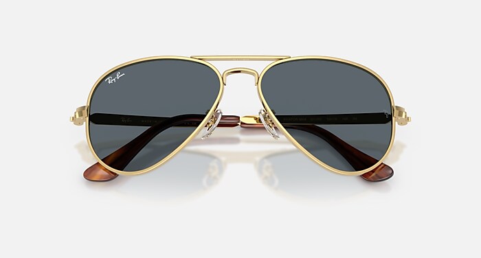 Ray-Ban Sunglasses Unisex Aviator Max - Arista Gold Frame Green Lenses 62-16 Polarized