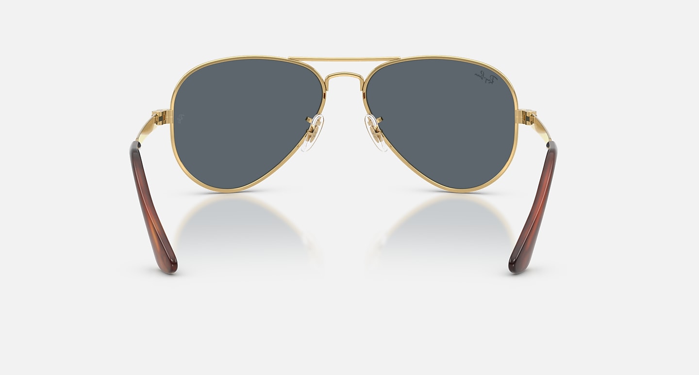 Ray-Ban Sunglasses Unisex Aviator Max - Black Frame Green Lenses 58-16