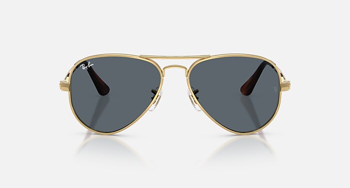 Ray-Ban Sunglasses Unisex Aviator Max - Arista Gold Frame Green Lenses 62-16 Polarized