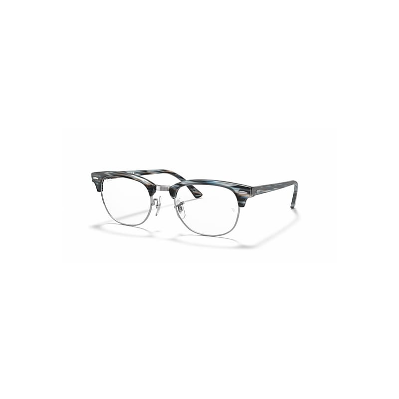 Ray-Ban Eyeglasses  Clubmaster Optics - Blue Frame Clear Lenses 51-21, RB5154