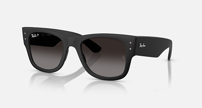 Óculos de Sol MEGA WAYFARER LITEFORCE em Preto areado e Cinza