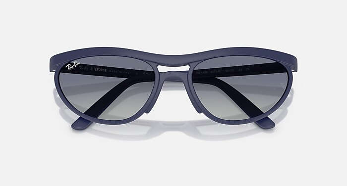 Ray-Ban Sunglasses Unisex Predator Liteforce - Sand Blue Frame Grey Lenses 59-20