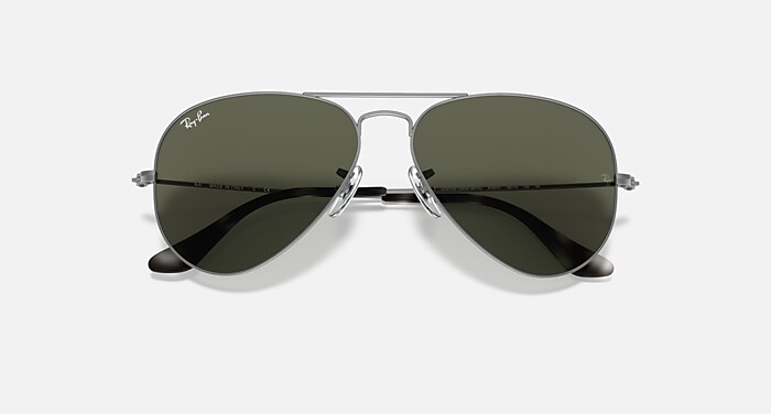 AVIATOR CLASSIC Sunglasses in Grey and G-15 Green - RB3025  display picture 3