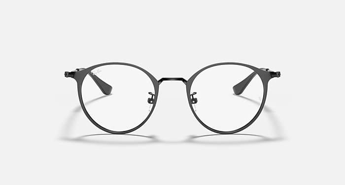 Black Friday Ray-Ban Eyeglasses Unisex Rb6378 Optics Prescription - Black Frame Clear Lenses 51-21