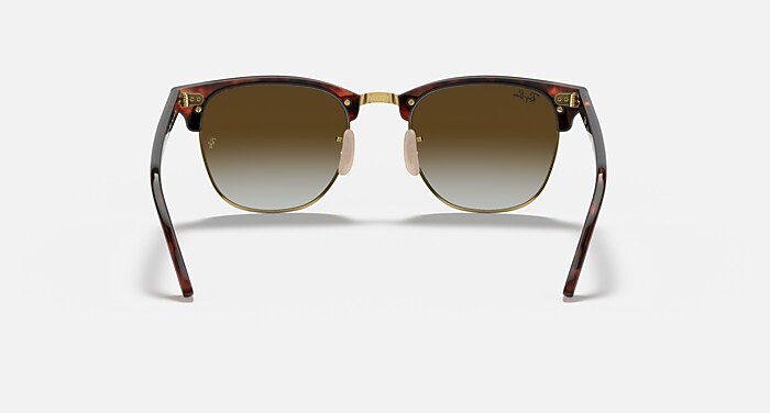 CLUBMASTER FLASH LENSES Sunglasses in Red Havana and Green  display picture 1