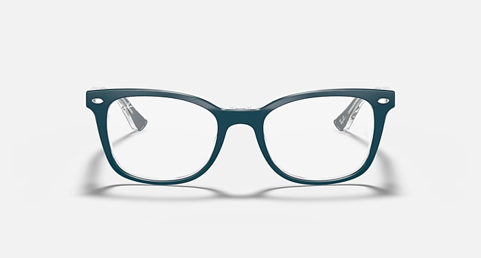 Ray-Ban Eyeglasses Woman Rb5285 Optics Prescription - Tortoise Frame Clear Lenses 53-19 Polarized