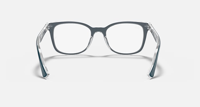 Ray-Ban Eyeglasses Woman Rb5285 Optics Prescription - Tortoise Frame Clear Lenses 53-19 Polarized