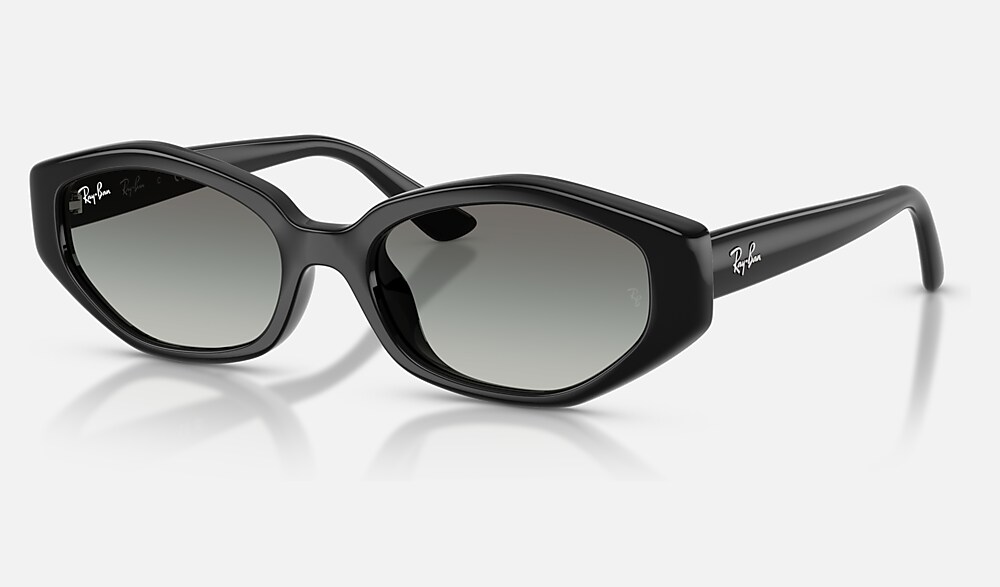 Ray-Ban グレー フレーム ブラックレンズ サングラス 0RB4473D__667711__P21__shad__q