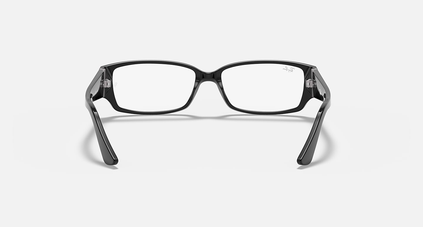 Ray-Ban Eyeglasses Unisex Rb5250 Optics Prescription - Black Frame Clear Lenses 54-15