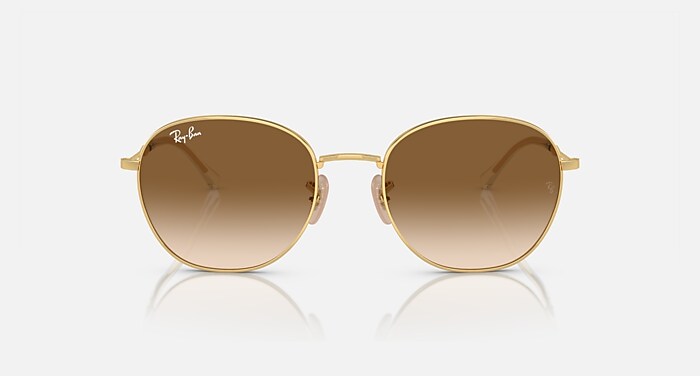 RB3809 Sunglasses in Arista Gold and Light Brown - RB3809 | Ray  