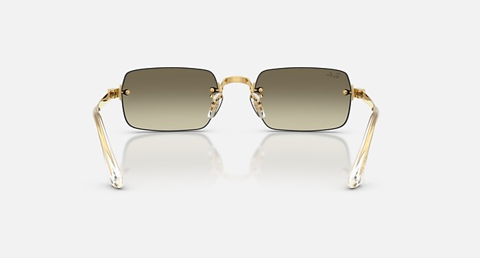 【美品】Ray-Ban RB 6489 ゴールド サングラス レイバン公式ストア】 Ray-Ban® RB3569 サングラス | ゴールド上に